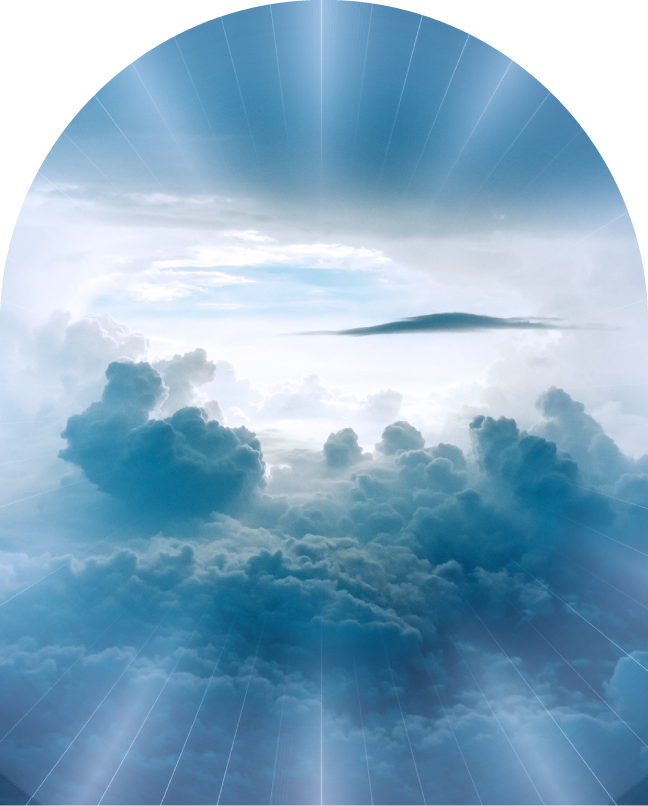 Cielo azul